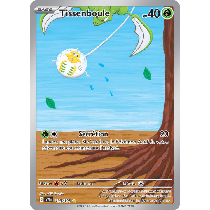 Tissenboule - 199/198 - Carte Pokémon Écarlate et Violet EV01