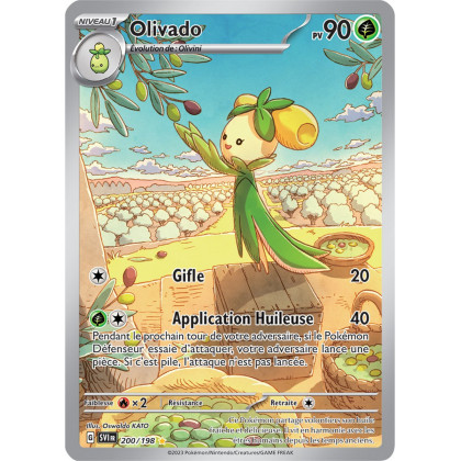 Olivado - 200/198 - Carte Pokémon Écarlate et Violet EV01