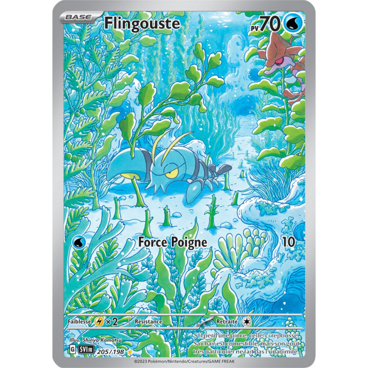 Flingouste - 205/198 - Carte Pokémon Écarlate et Violet EV01