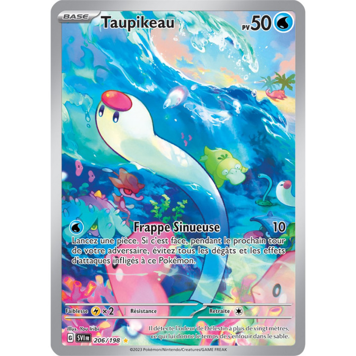 Taupikeau - 206/198 - Carte Pokémon Écarlate et Violet EV01