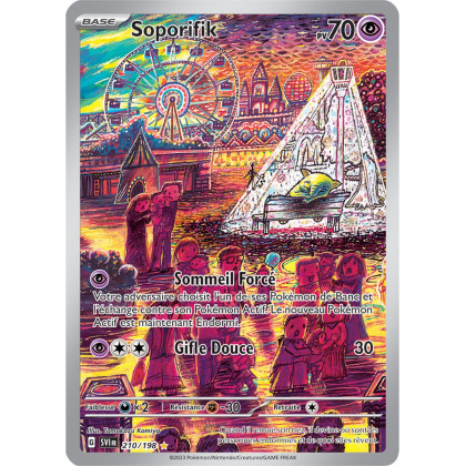 Soporifik - 210/198 - Carte Pokémon Écarlate et Violet EV01