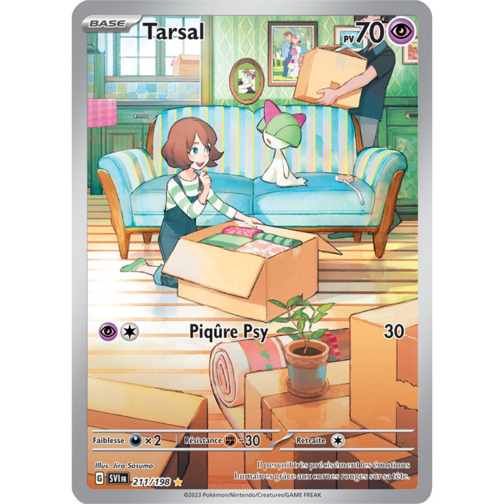 Tarsal - 211/198 - Carte Pokémon Écarlate et Violet EV01