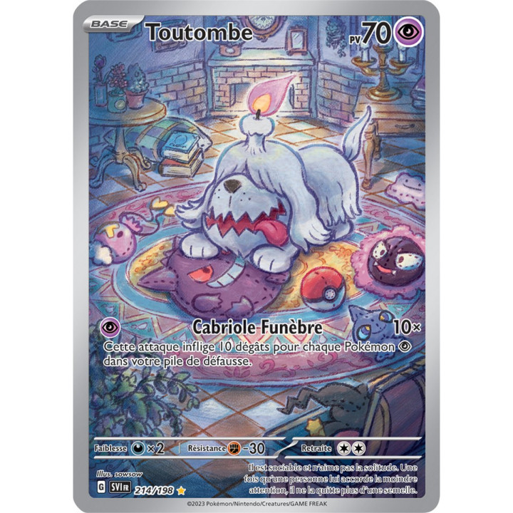 Toutombe - 214/198 - Carte Pokémon Écarlate et Violet EV01