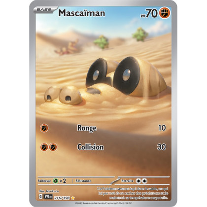 Mascaïman - 216/198 - Carte Pokémon Écarlate et Violet EV01