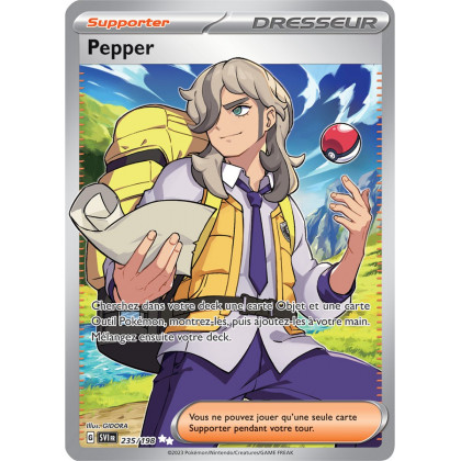 Pepper - 235/198 - Carte Pokémon Écarlate et Violet EV01