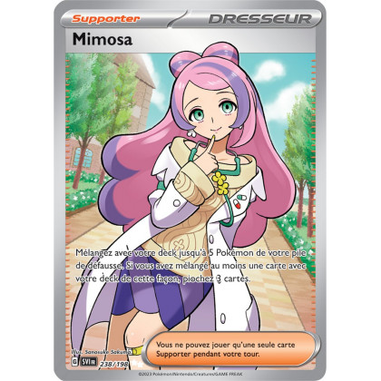 Mimosa - 238/198 - Carte Pokémon Écarlate et Violet EV01