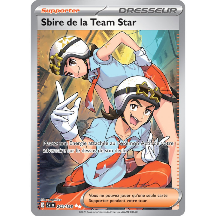 Sbire de la Team Star - 242/198 - Carte Pokémon Écarlate et Violet EV01