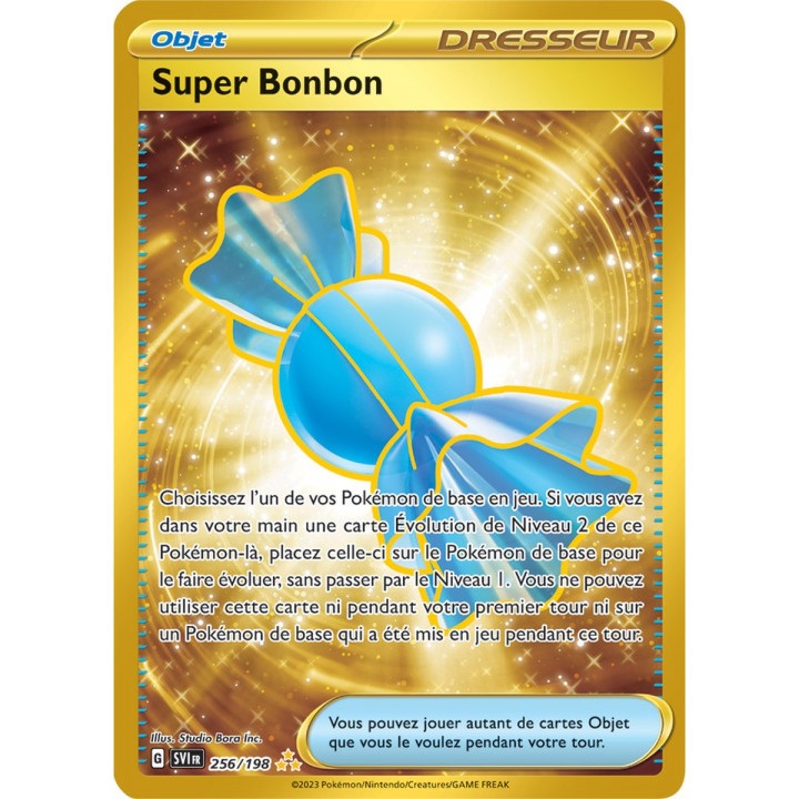 Super Bonbon - 256/198 - Carte Pokémon Écarlate et Violet EV01