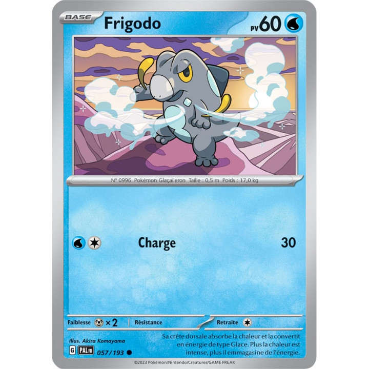 Frigodo - 057/193 - Carte Pokémon Évolutions à Paldea EV02