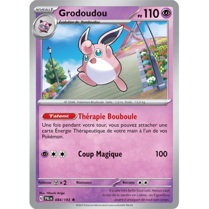 Grodoudou - 084/193 - Carte Pokémon Évolutions à Paldea EV02