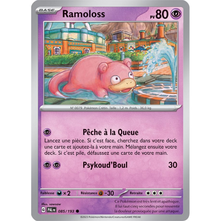 Ramoloss - 085/193 - Carte Pokémon Évolutions à Paldea EV02