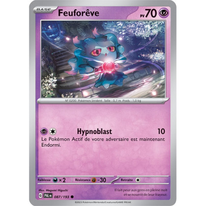 Feuforêve - 087/193 - Carte Pokémon Évolutions à Paldea EV02