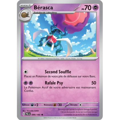 Bérasca - 099/193 - Carte Pokémon Évolutions à Paldea EV02