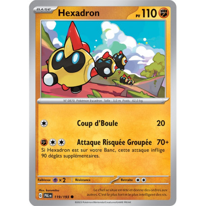 Hexadron - 119/193 - Carte Pokémon Évolutions à Paldea EV02