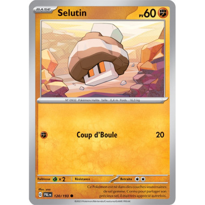 Selutin - 120/193 - Carte Pokémon Évolutions à Paldea EV02