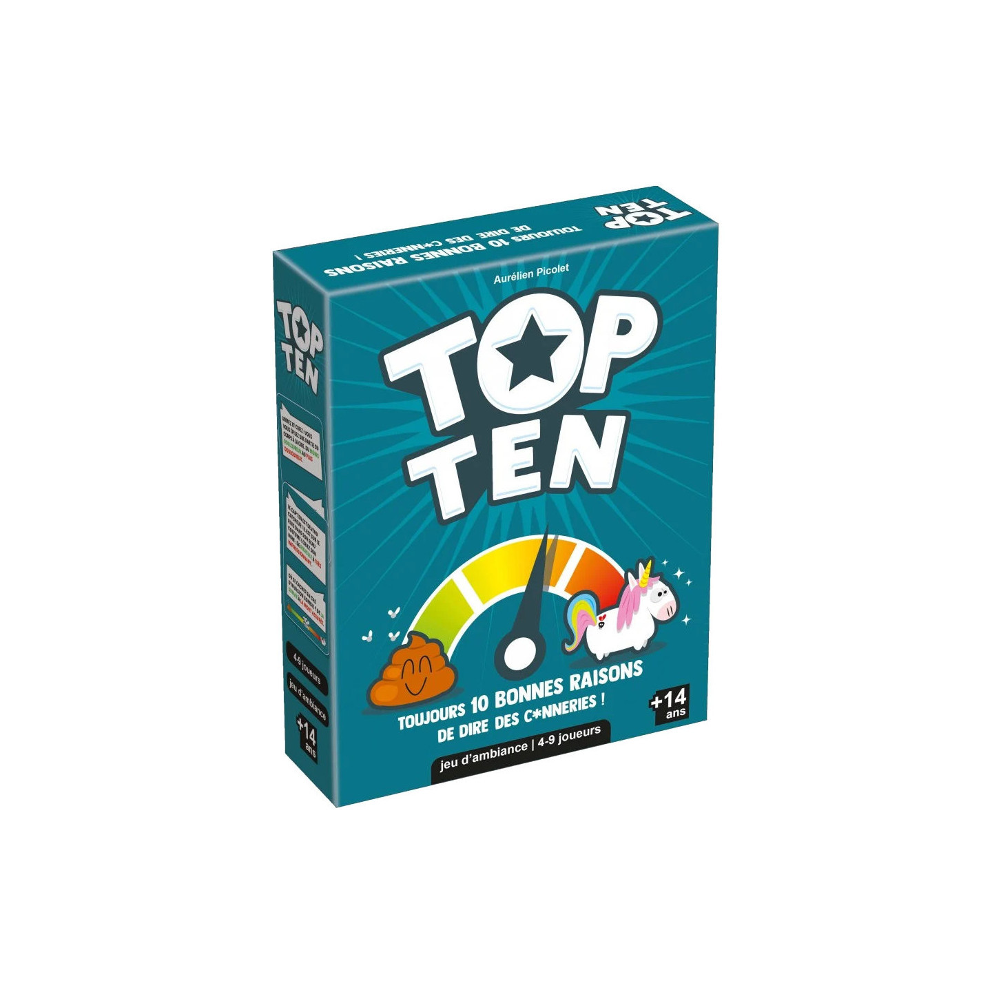 Top ten - jeu d'ambiance coopératif - Cocktail Games