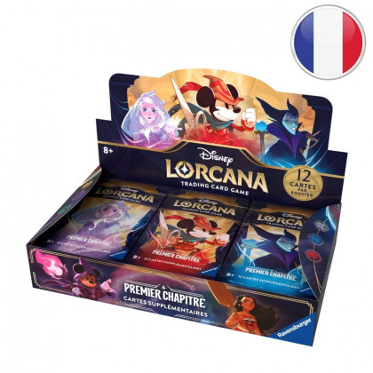 Disney Lorcana - Display de 24 Boosters : Premier Chapitre