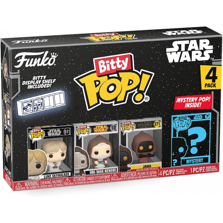 Funko Bitty Pop! Star Wars - Luke - 4 Pack 2.5cm