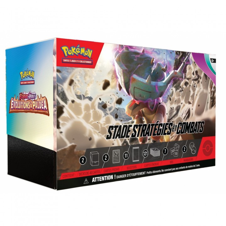 Pokémon - Coffret Stade Stratégies et Combats EV02 : Écarlate et Violet - Évolutions à Paldea