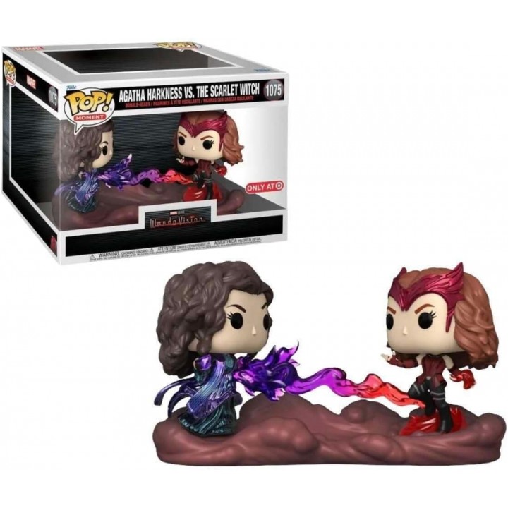 Wanda Vision Pack de 2 POP! Movie Moments Wanda VS Agatha Exclusive N°1075