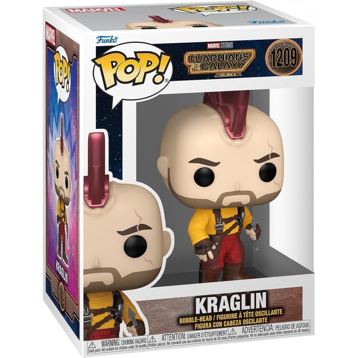 Les Gardiens de la Galaxie Vol. 3 POP! Marvel Kraglin Vinyle Figurine 10cm N°1209