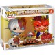 My Hero Academia Pack de 2 POP! Animation Endeavor & Todoroki Special Edition Vinyle Figurine 10cm