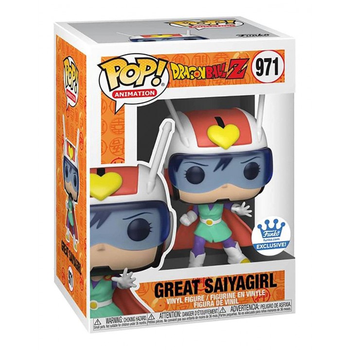 Dragon Ball Z Great Saiyagirl Exclusive N°971 POP! Funko Animation Vinyle Figurine 10cm