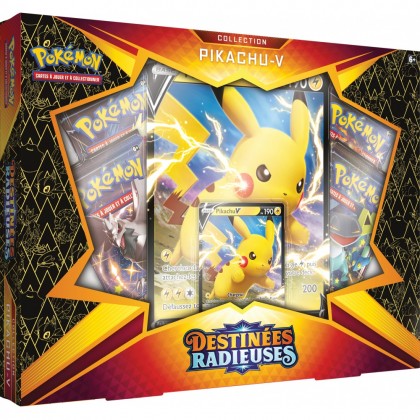 Coffret Pokémon 4 boosters + 1 paquet de protege carte Kalos + Iguo