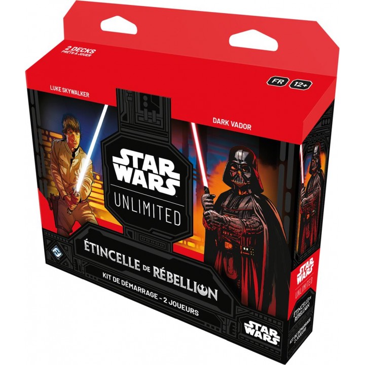 Kit de démarrage 2 joueurs - Étincelle de Rébellion - Star Wars Unlimited