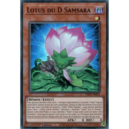 Lotus du D Samsara - PHNI-FR003