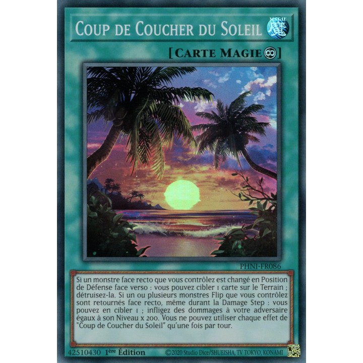 Coup de Coucher du Soleil - PHNI-FR086