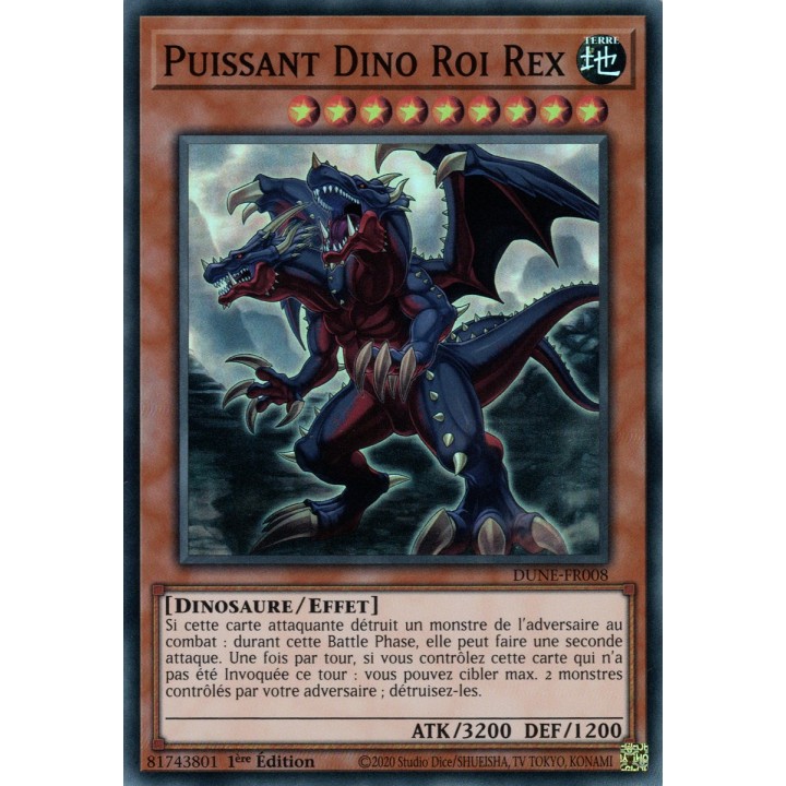 Puissant Dino Roi Rex - DUNE-FR008