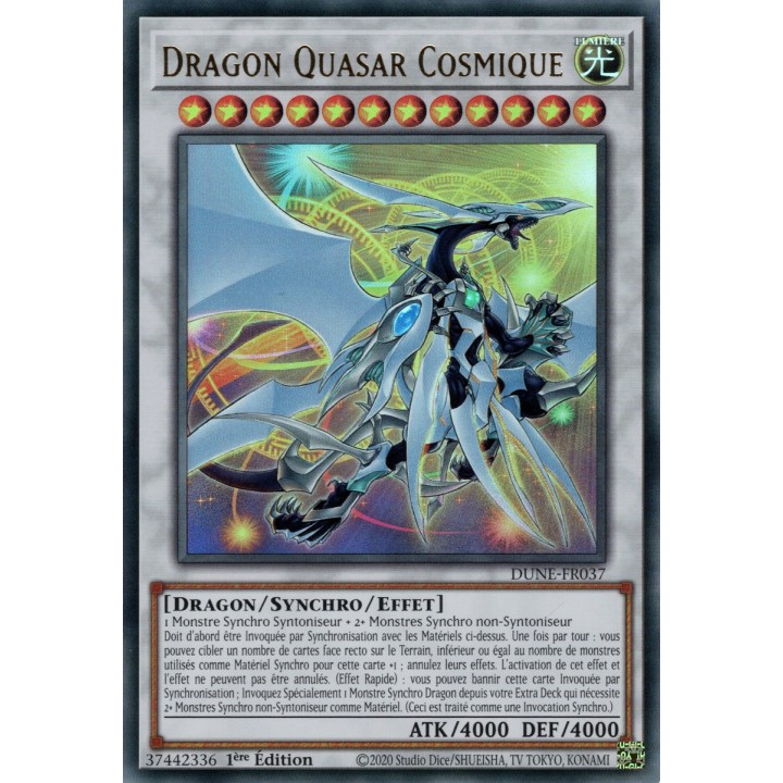 Dragon Quasar Cosmique - DUNE-FR037