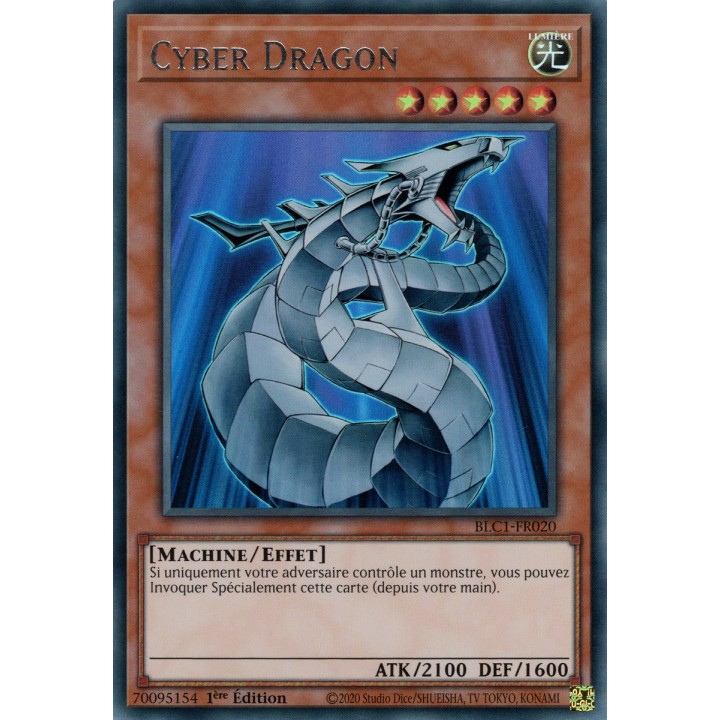 Cyber Dragon - BLC1-FR020 (Argent)