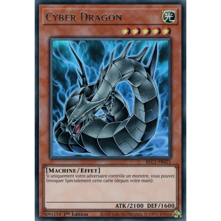 Cyber Dragon - BLC1-FR021 (Argent)