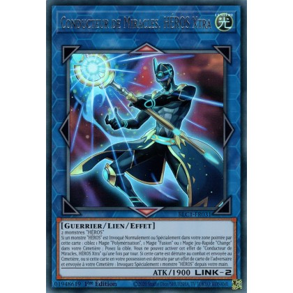 Conducteur de Miracles, HÉROS Xtra - BLC1-FR031 (Argent)