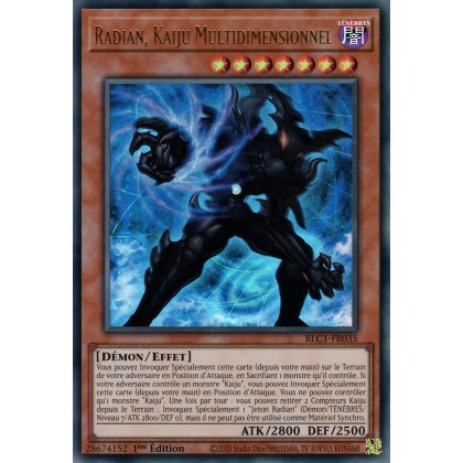 Radian, Kaiju Multidimensionnel - BLC1-FR035 (Doré)