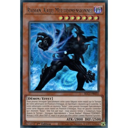 Radian, Kaiju Multidimensionnel - BLC1-FR035 (Argent)