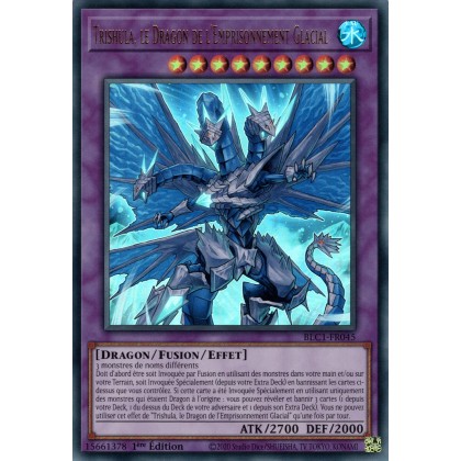 Trishula, le Dragon de l'Emprisonnement Glacial - BLC1-FR045 (Doré)