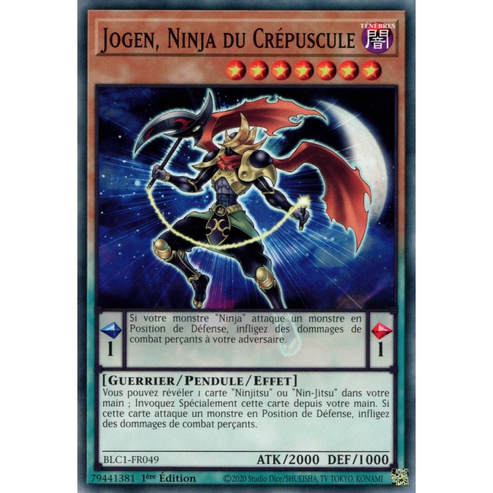 Jogen, Ninja du Crépuscule - BLC1-FR049