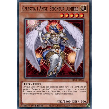 Celestia l'Ange, Seigneur Lumière - BLC1-FR059