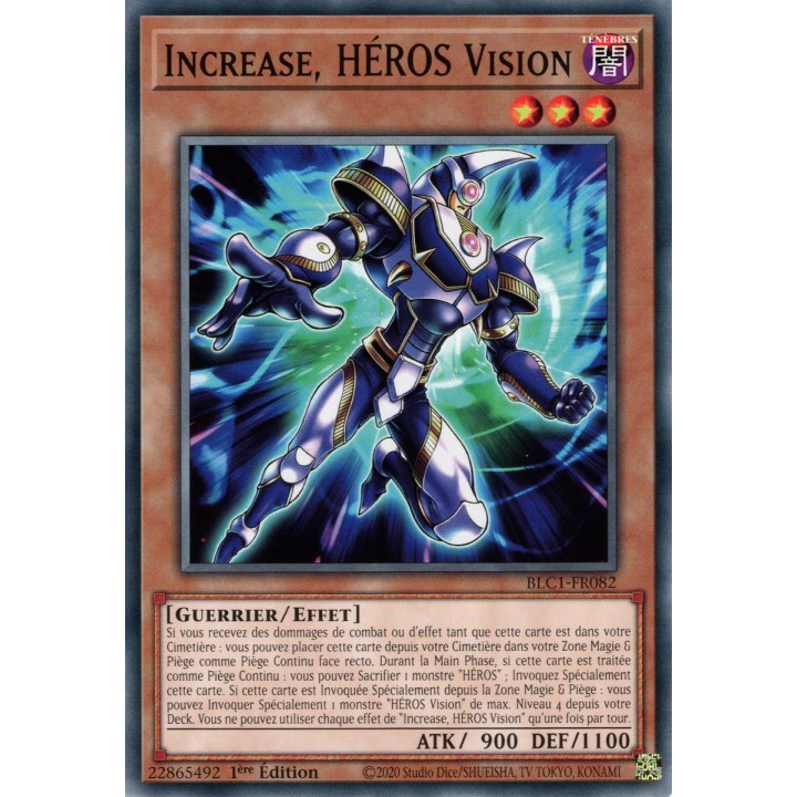 Increase, HÉROS Vision - BLC1-FR082