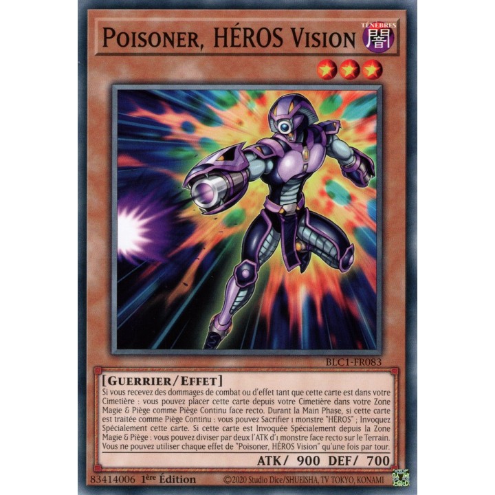 Poisoner, HÉROS Vision - BLC1-FR083