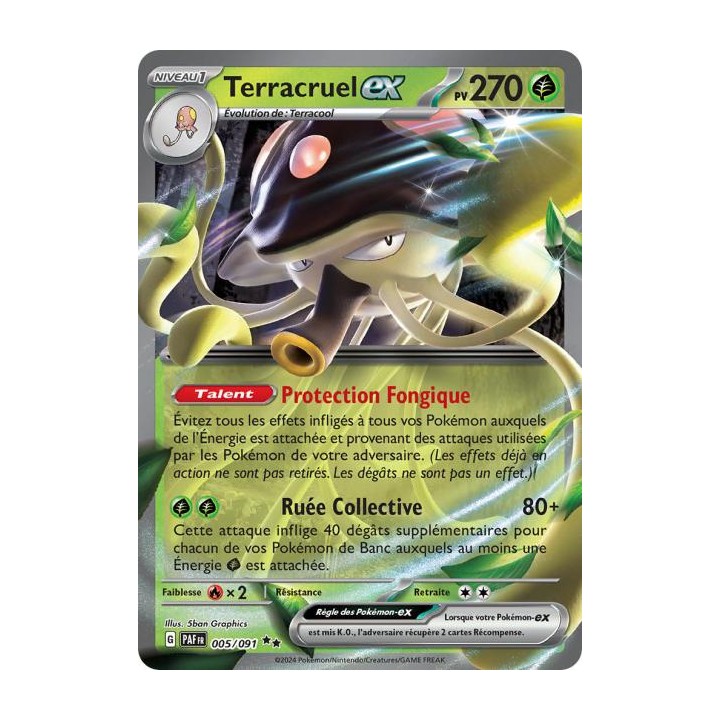 Terracruel EX - 005/091 - Destinées de Paldea