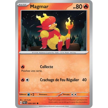 Magmar - 009/091 - Destinées de Paldea