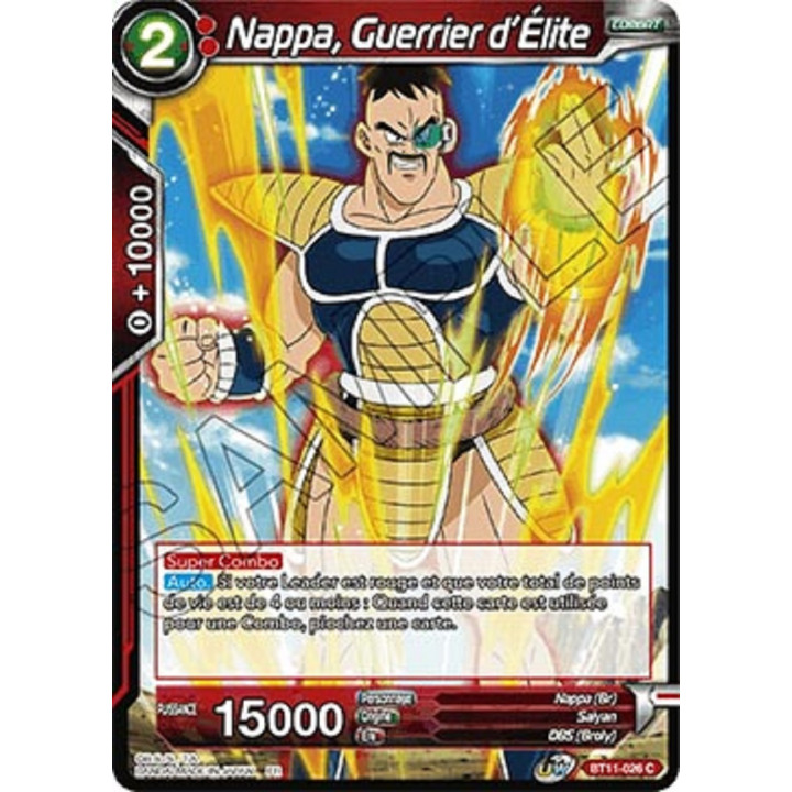 image BT11-026 Nappa, Guerrier d'Élite