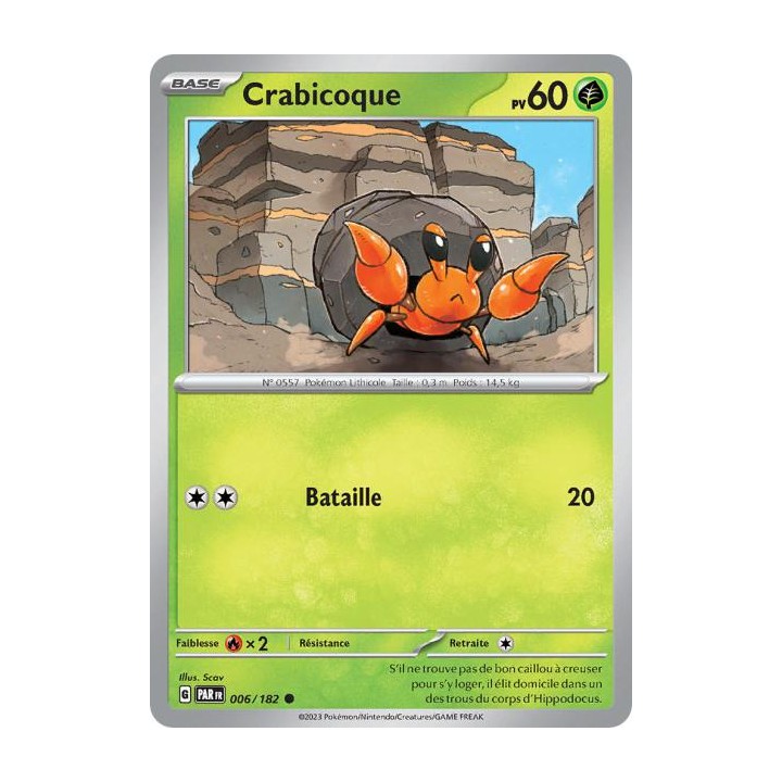 Crabicoque - 006/182 - Faille Paradoxe