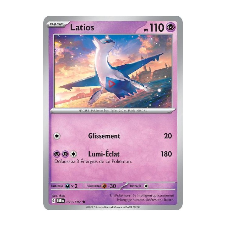 Latios - 073/182 - Faille Paradoxe