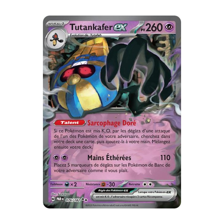 Tutankafer ex - 076/182 - Faille Paradoxe