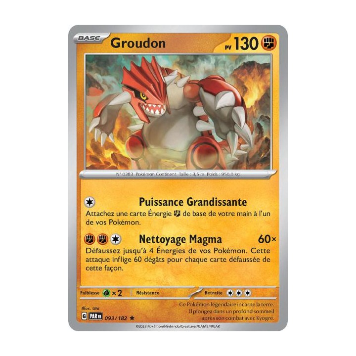 Groudon - 093/182 - Faille Paradoxe